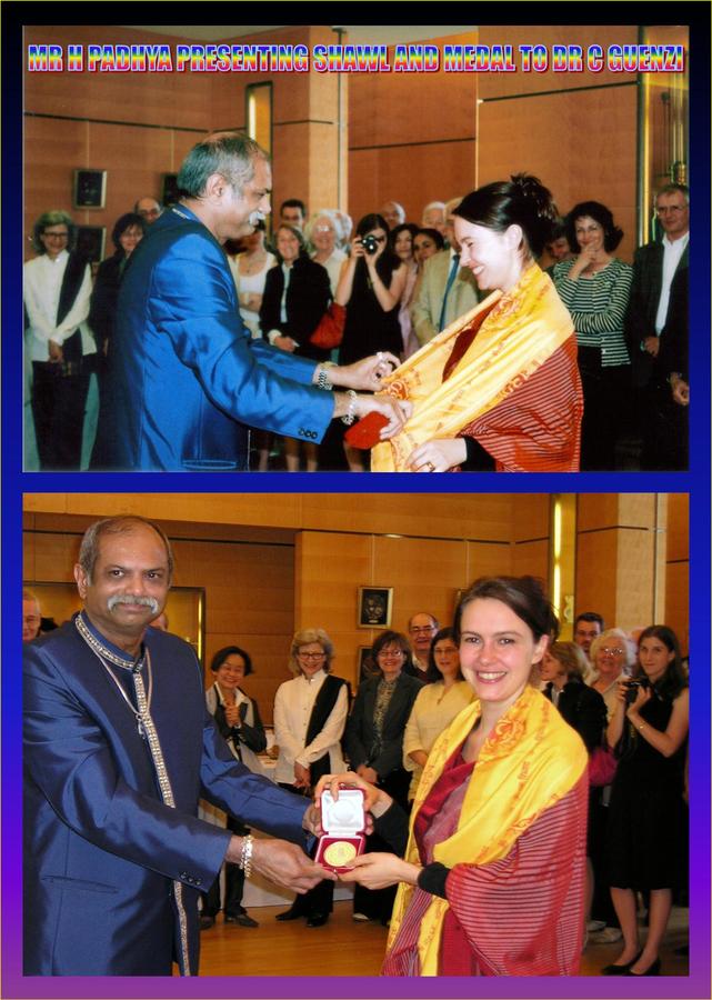 SILVER MEDAL PRESENTATION AT PARIS AND OXFOR UNI